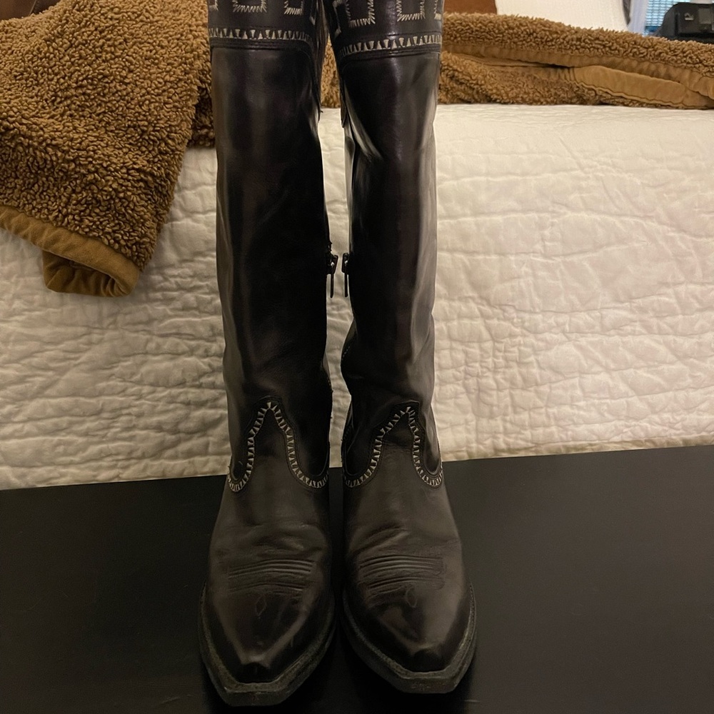 Women’s Ariat Wester Boots Black Size 8